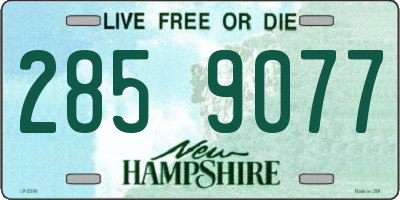 NH license plate 2859077