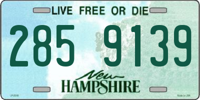 NH license plate 2859139