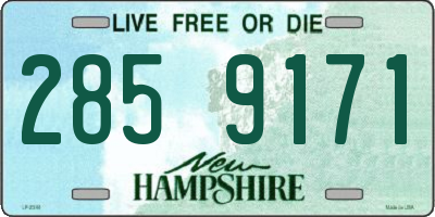NH license plate 2859171