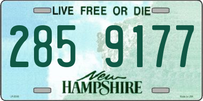 NH license plate 2859177