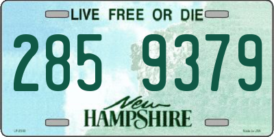 NH license plate 2859379