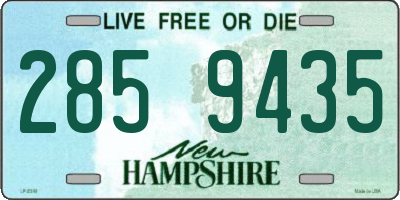 NH license plate 2859435