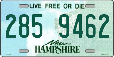 NH license plate 2859462