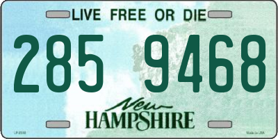NH license plate 2859468