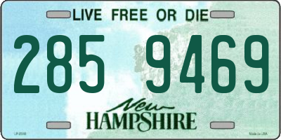 NH license plate 2859469