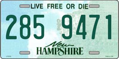 NH license plate 2859471