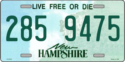 NH license plate 2859475