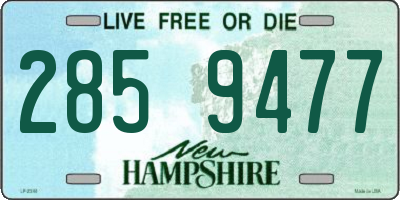 NH license plate 2859477