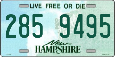 NH license plate 2859495