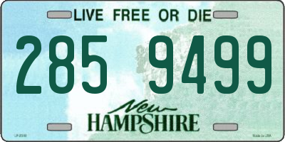 NH license plate 2859499