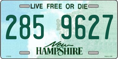 NH license plate 2859627