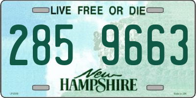 NH license plate 2859663