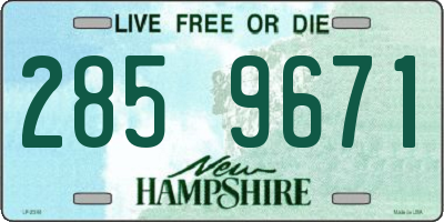 NH license plate 2859671