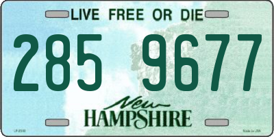 NH license plate 2859677