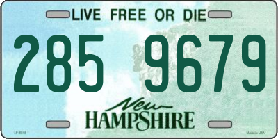 NH license plate 2859679