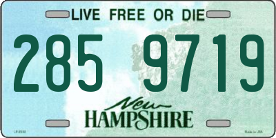 NH license plate 2859719