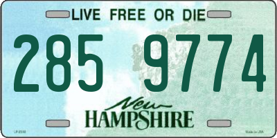 NH license plate 2859774