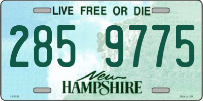 NH license plate 2859775