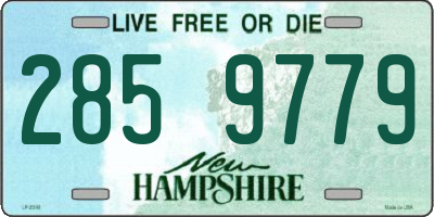 NH license plate 2859779