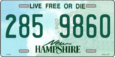 NH license plate 2859860