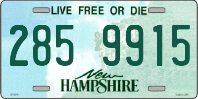 NH license plate 2859915
