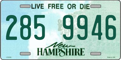 NH license plate 2859946
