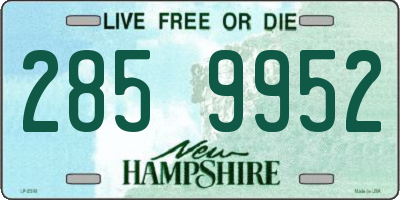NH license plate 2859952
