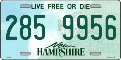 NH license plate 2859956