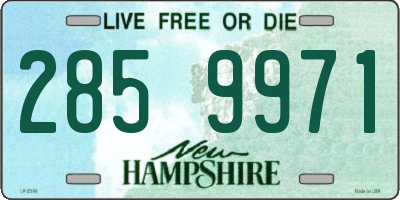 NH license plate 2859971