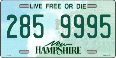 NH license plate 2859995