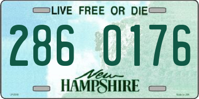 NH license plate 2860176