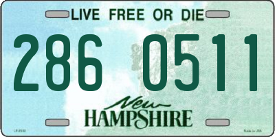 NH license plate 2860511