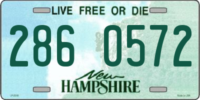 NH license plate 2860572