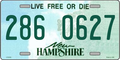 NH license plate 2860627