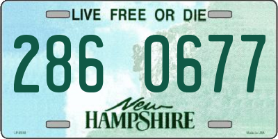 NH license plate 2860677
