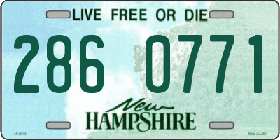 NH license plate 2860771