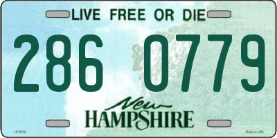 NH license plate 2860779