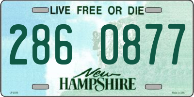 NH license plate 2860877