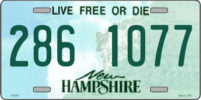 NH license plate 2861077