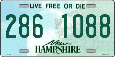 NH license plate 2861088