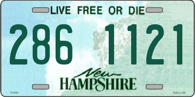 NH license plate 2861121