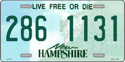 NH license plate 2861131