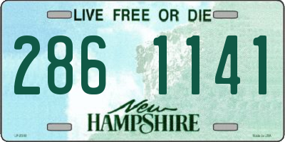 NH license plate 2861141