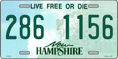 NH license plate 2861156