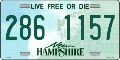 NH license plate 2861157