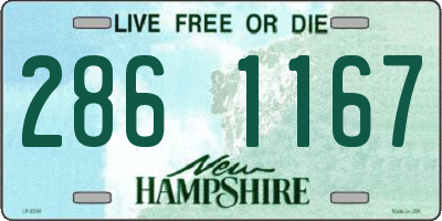 NH license plate 2861167
