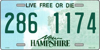 NH license plate 2861174