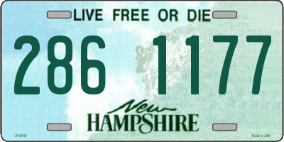 NH license plate 2861177