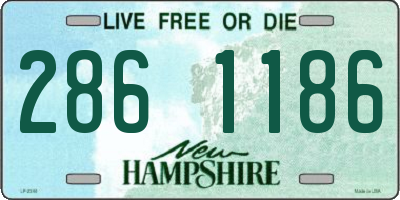 NH license plate 2861186