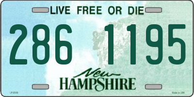 NH license plate 2861195